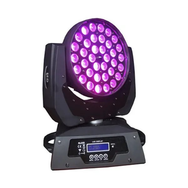 Вращающийся световой прибор WASH 36x18 RGBWA+UV полное вращение