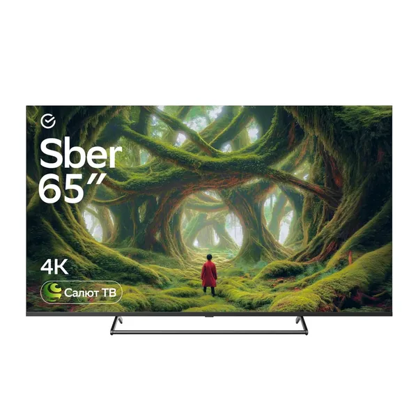 Телевизор Sber SDX-65U4125 65 дюймов, 4K UHD