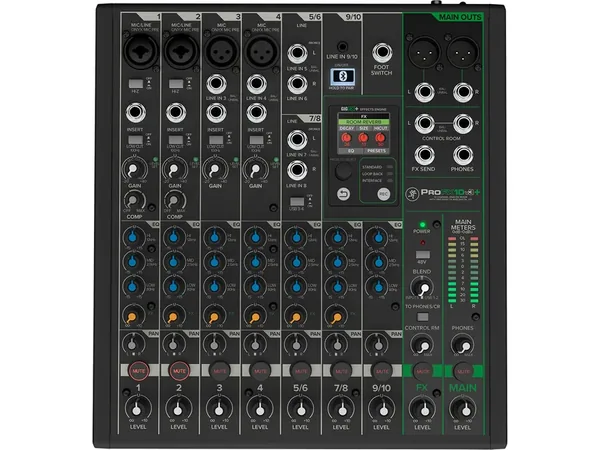 Микшерный пульт Mackie ProFx10v3+ 10 каналов