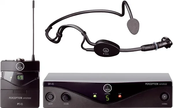 Радиосистема с оголовьем AKG Perception Wireless 45 Sports Set